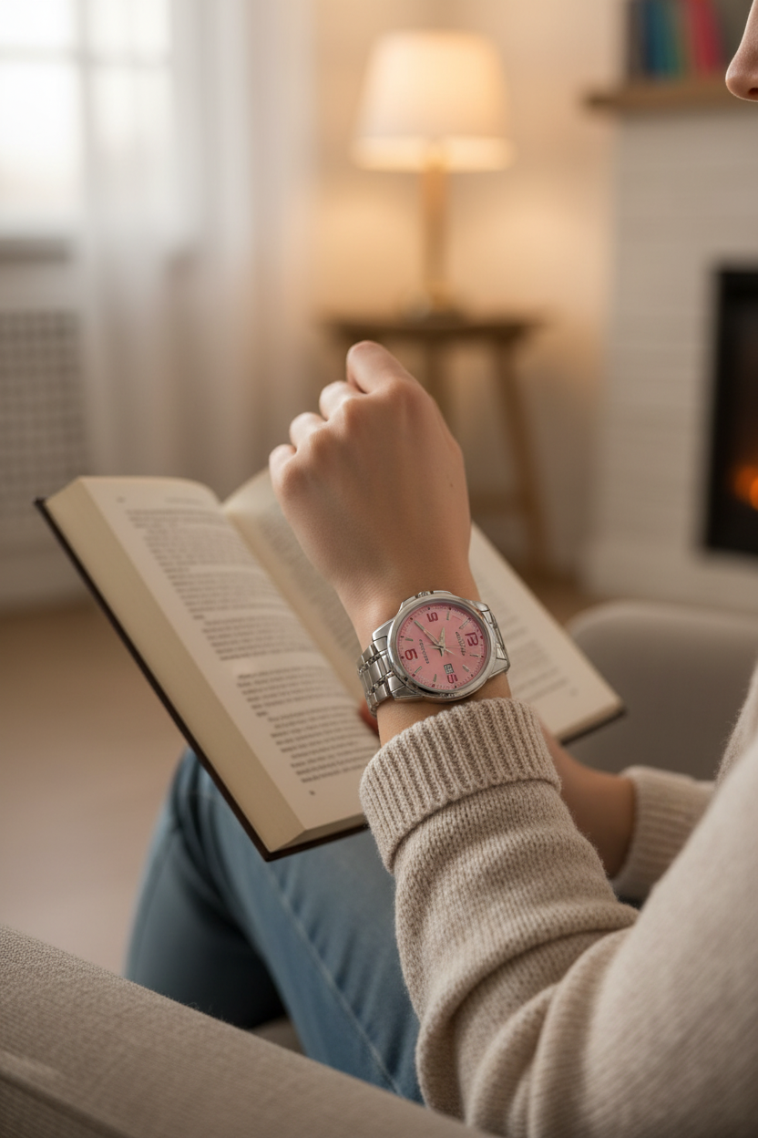 Reloj Casio LTP-1314D-5AV Rosado