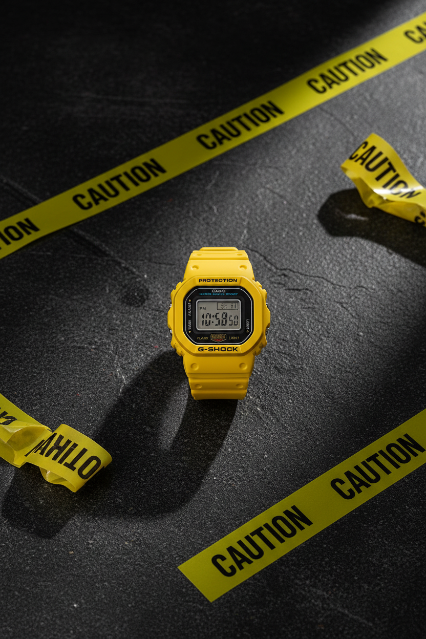 Reloj Casio G-Shock DWN-5600-9 Amarillo