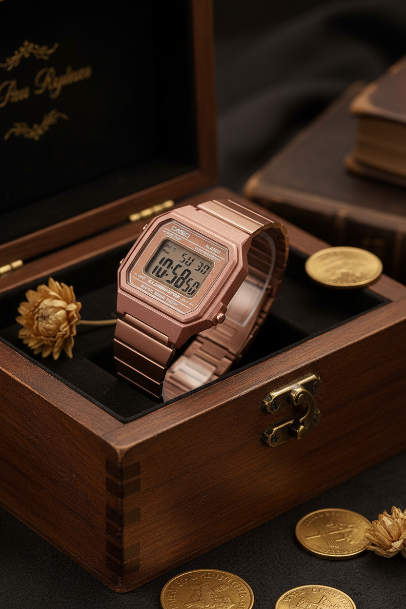 Reloj Casio Vintage B650WC-5A Rosado