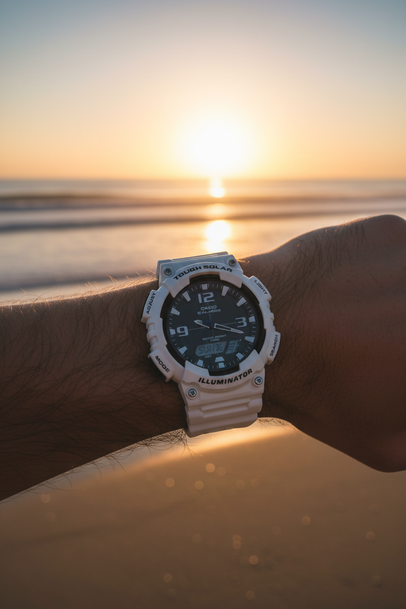 Reloj Casio AQ-S810WC-7AV Blanco
