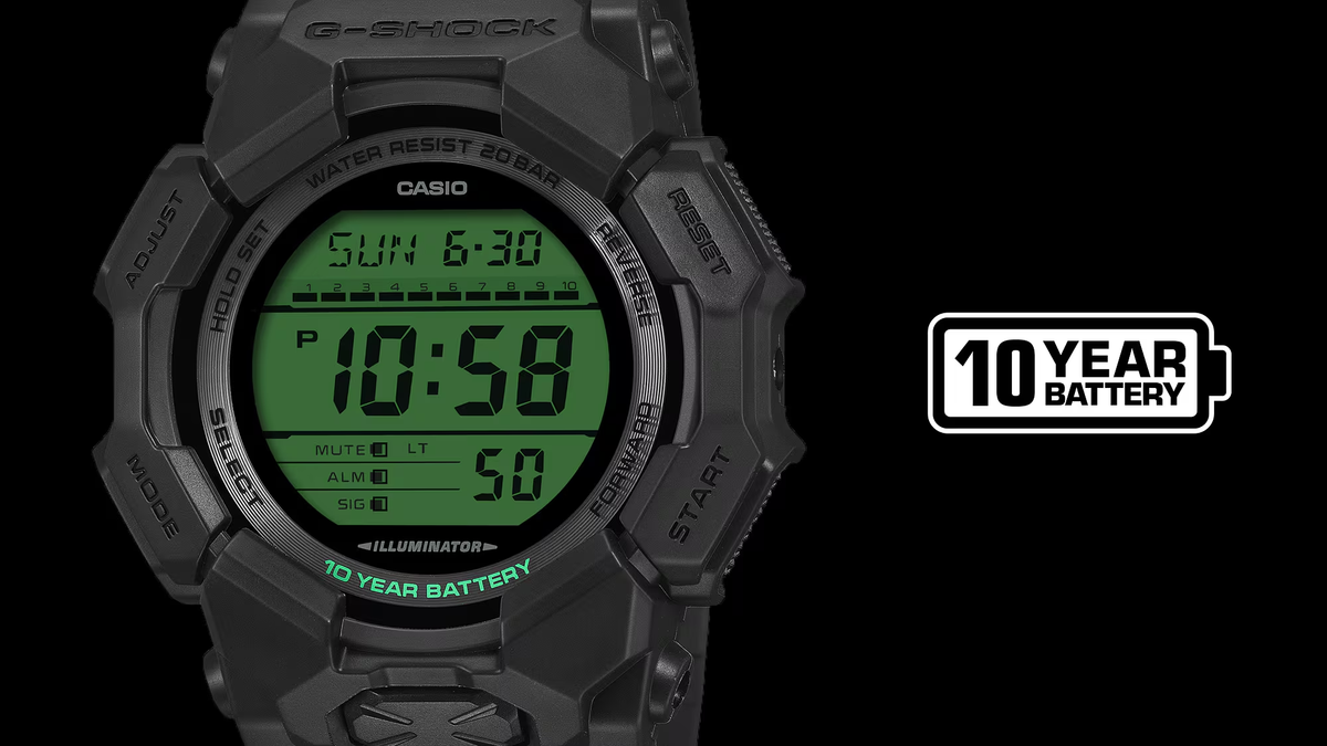 Reloj Casio G-Shock GD-010BEG-1 Negro