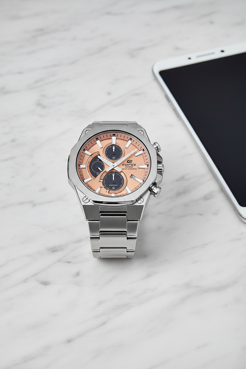Reloj Casio Edifice EFS-S570D-5AU Plateado