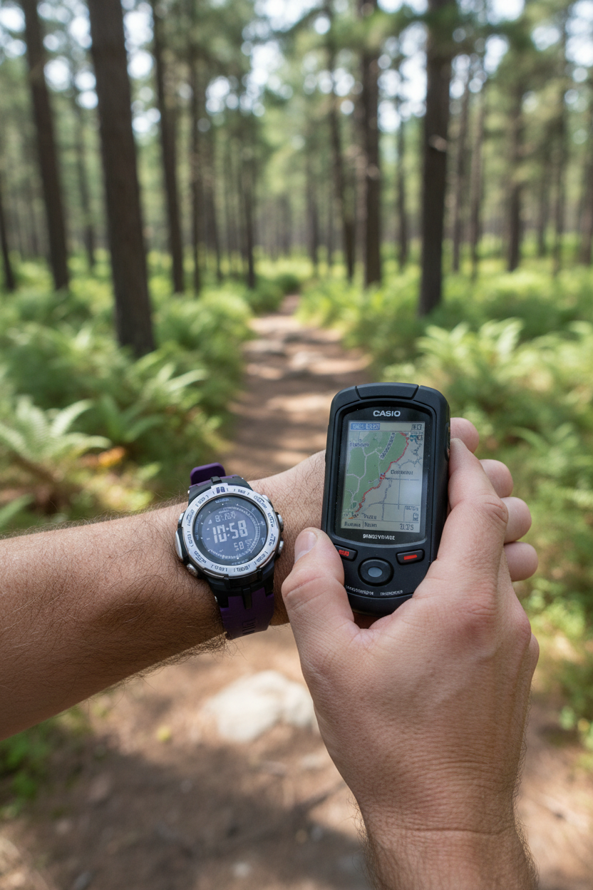 Reloj Casio Pro Trek PRW-3100-6 Morado