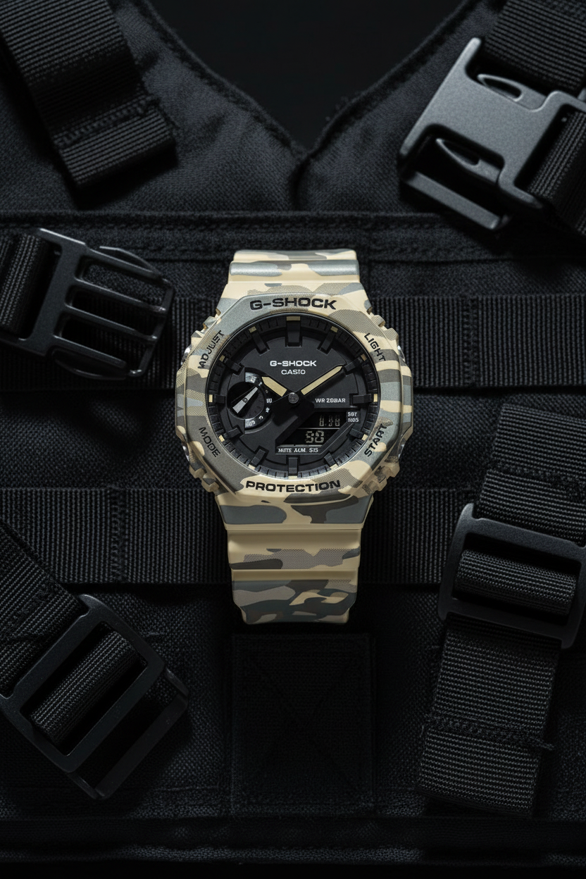 Reloj Casio G-Shock GA-2100CM-5A Negro