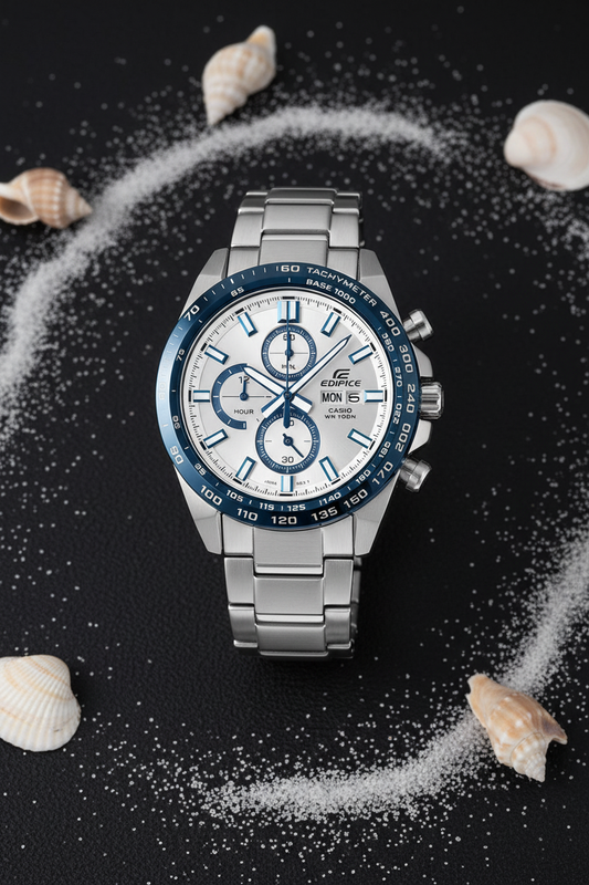 Reloj Casio Edifice EFR-574DE-7AVU Blanco