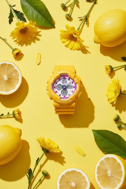 Reloj Casio Baby-G BA-120-9B Amarillo