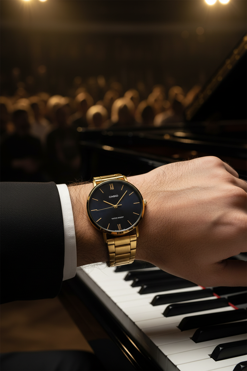 Reloj Casio MTP-VT01G-1BU Dorado
