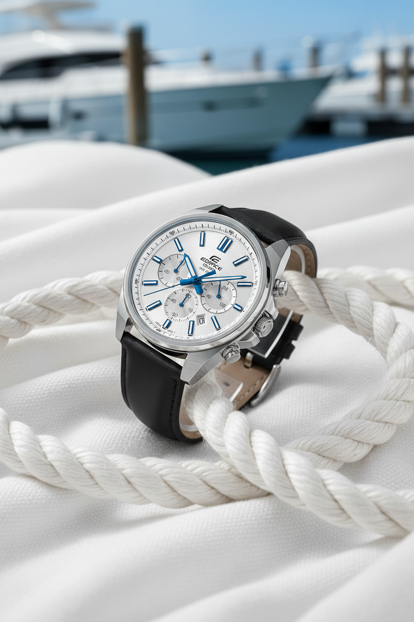 Reloj Casio Edifice EFV-650L-7AVU Blanco