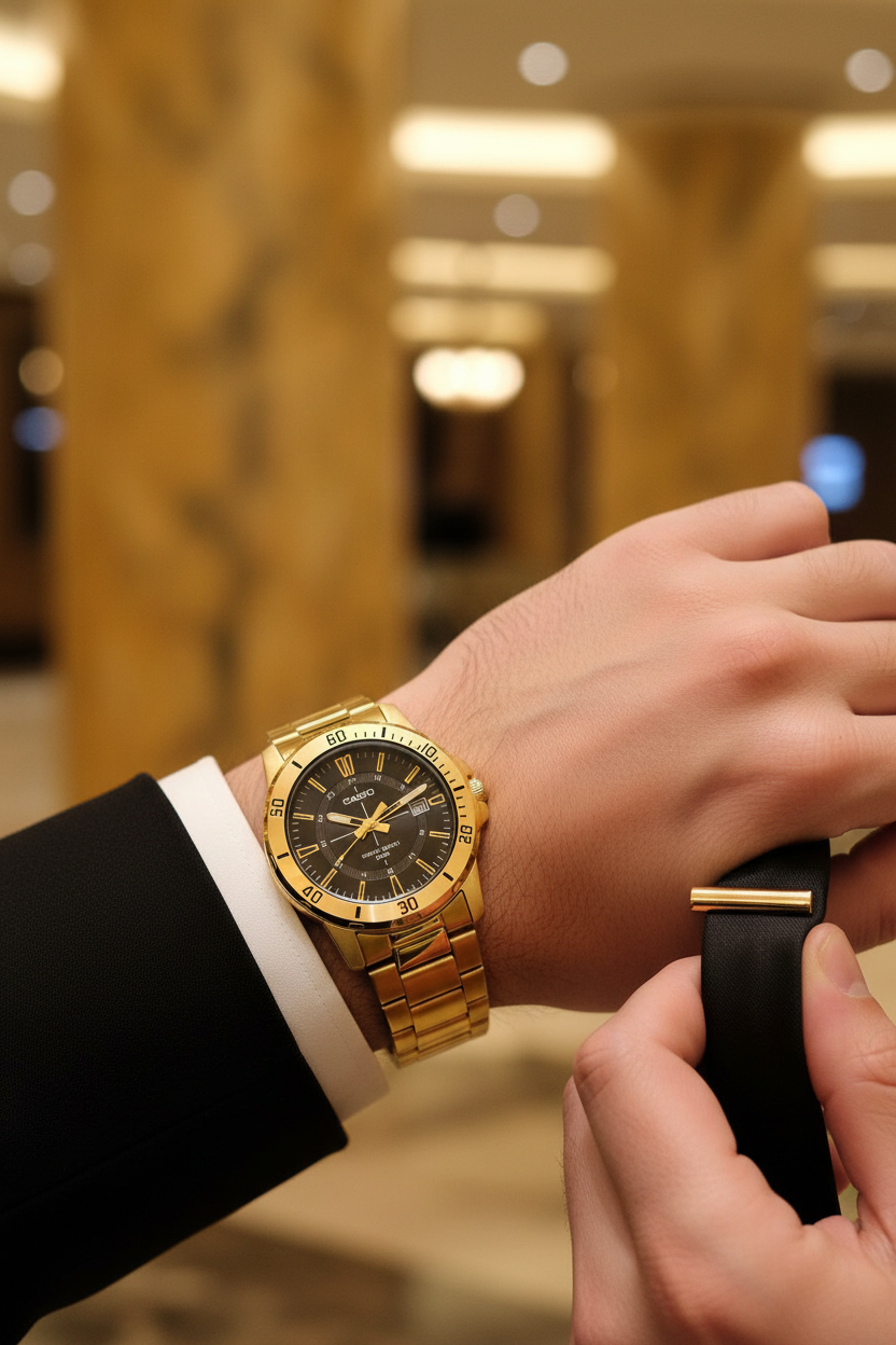 Reloj Casio MTP-VD01G-1CVU Dorado