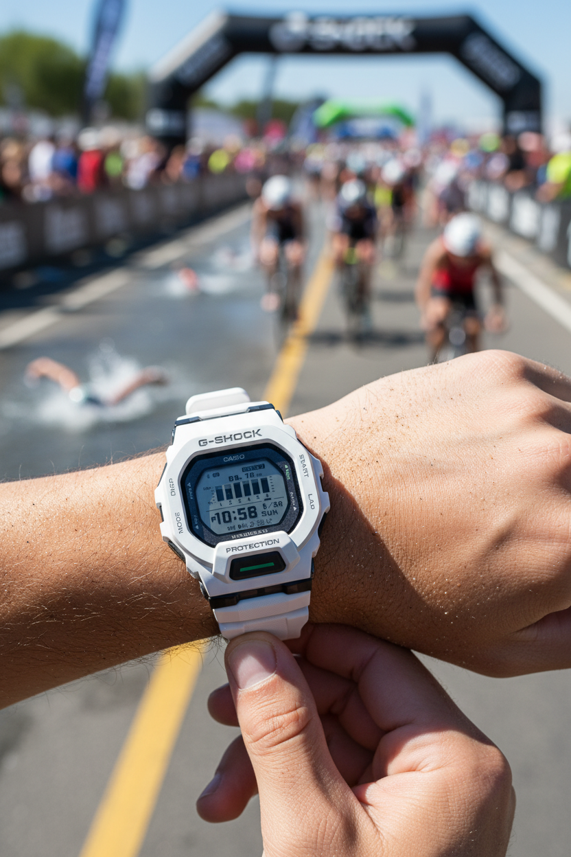 Reloj Casio G-Shock GBD-200-7 Blanco