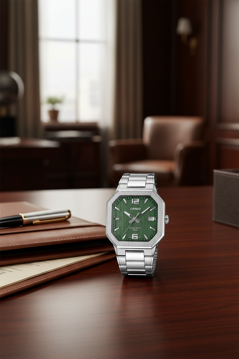 Reloj Casio MTP-B195D-3AV Verde