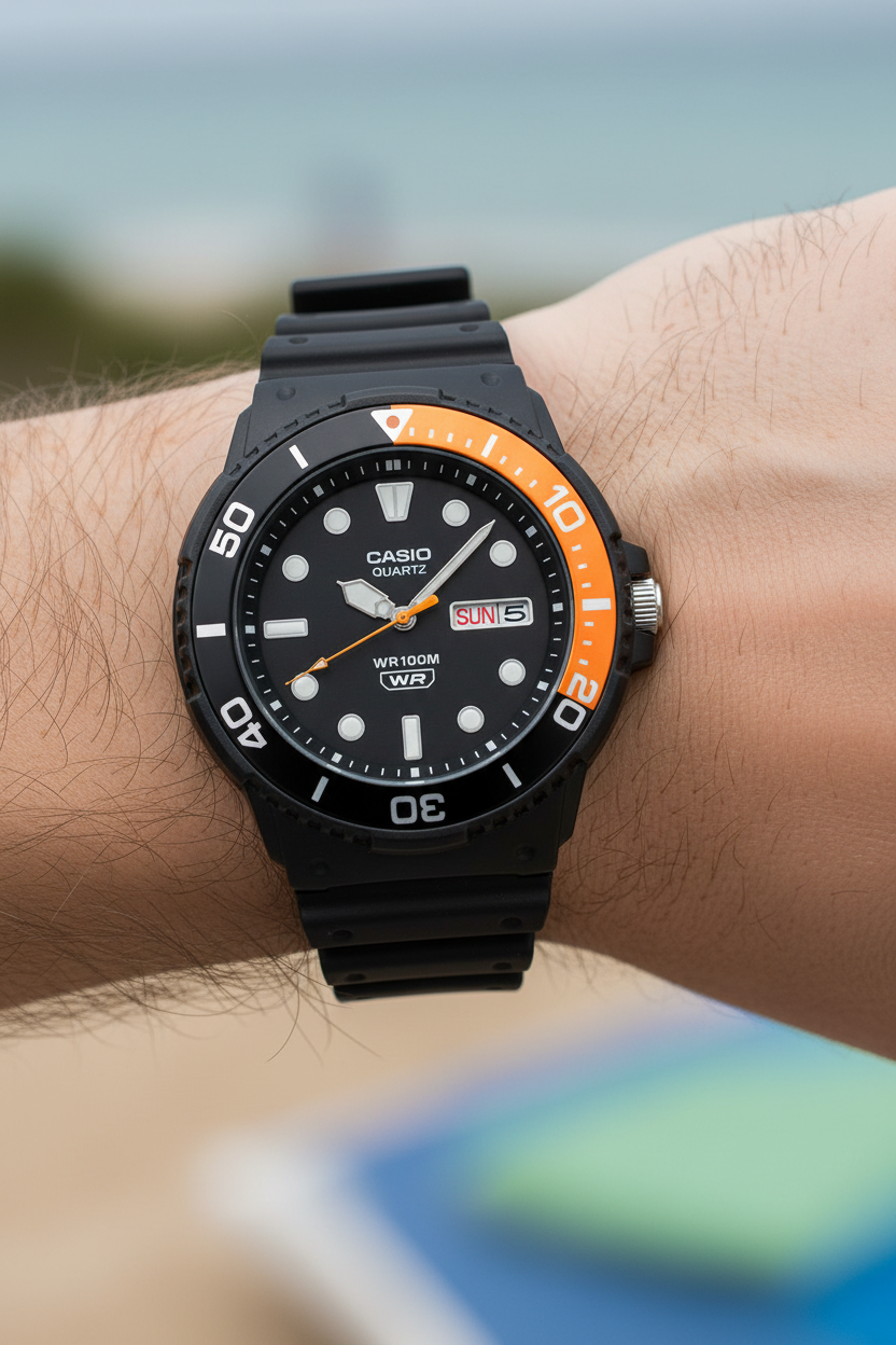 Reloj Casio MRW-230H-1E4V Negro