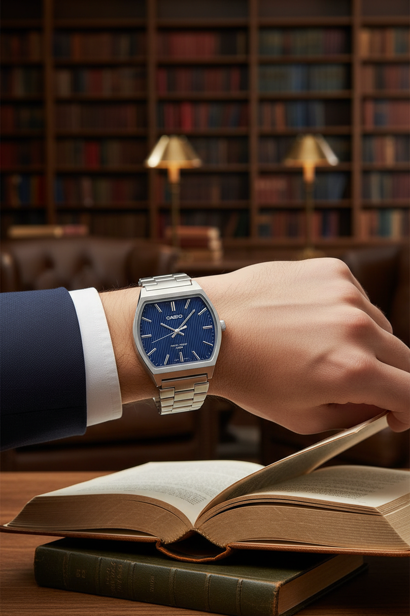 Reloj Casio MTP-B140D-2AV Azul