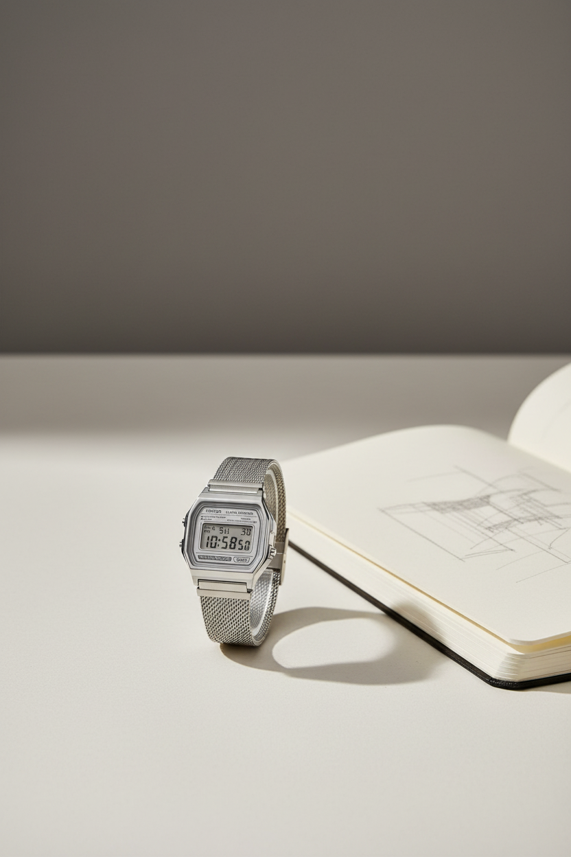Reloj Casio Vintage A158WEM-7 Plateado