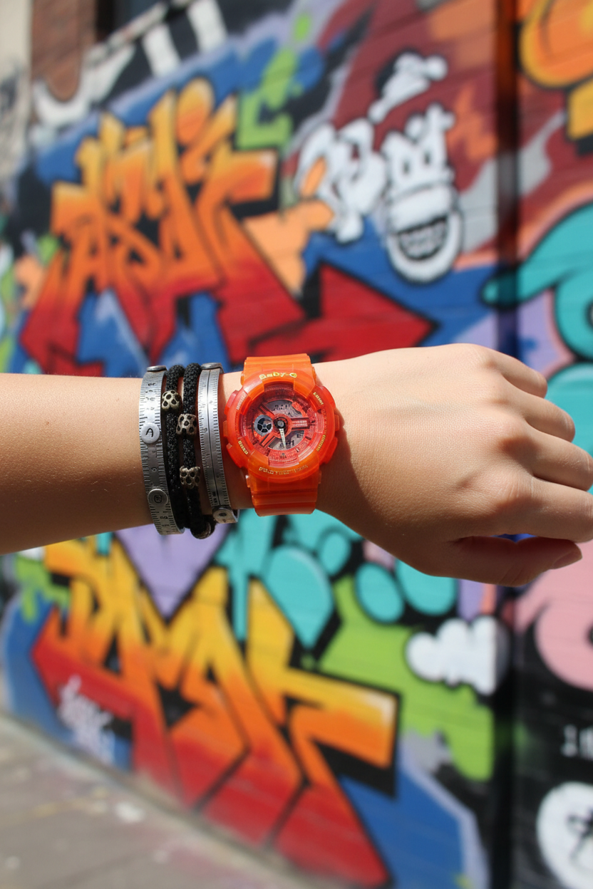 Reloj Casio Baby-G BA-110JM-4A Naranja