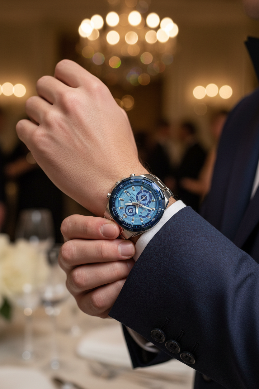 Reloj Casio Edifice EFR-539DE-2AVU Azul