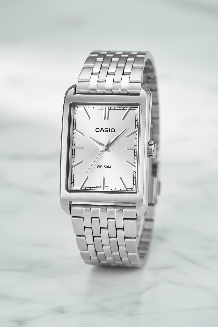 Reloj Casio MTP-B215D-7AV Plateado