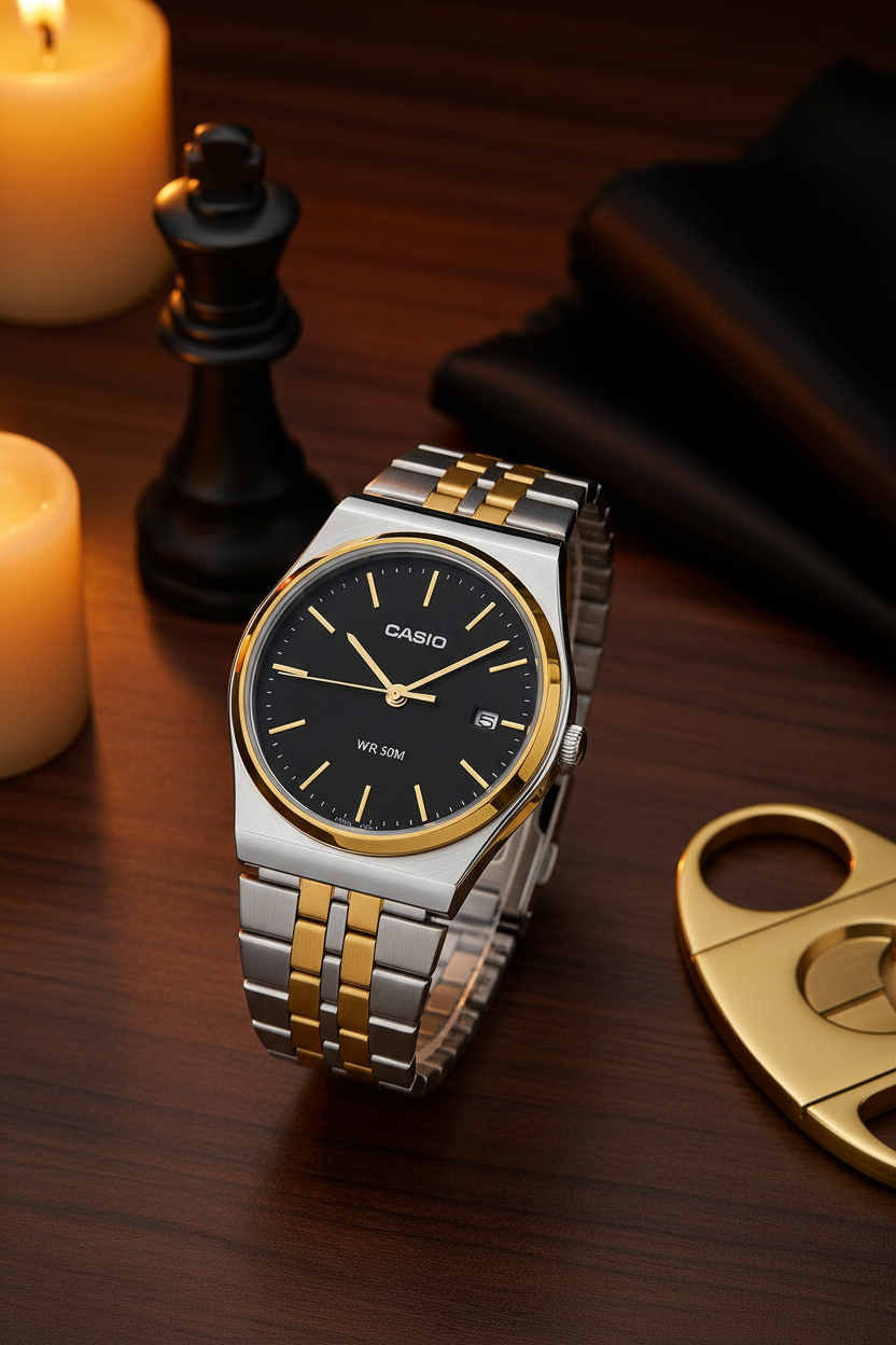Reloj Casio MTP-B145SG-1AV Negro