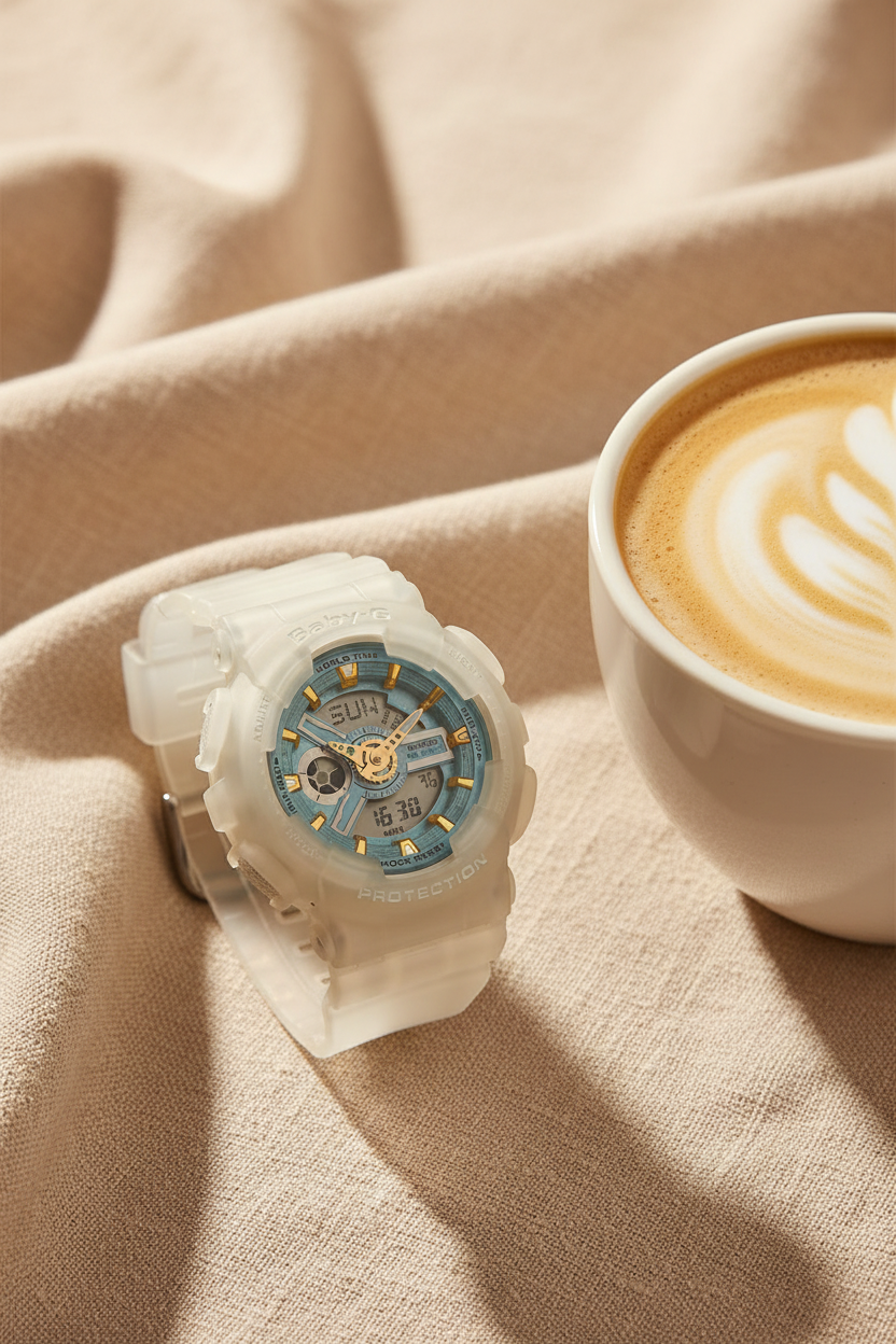 Reloj Casio Baby-G BA-110SC-7A Blanco