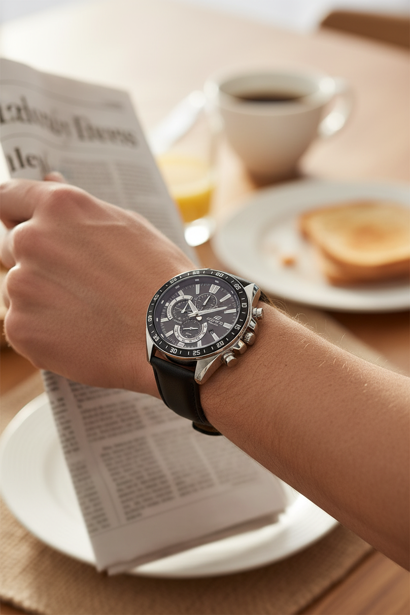 Reloj Casio Edifice EFV-620L-1AVU Negro