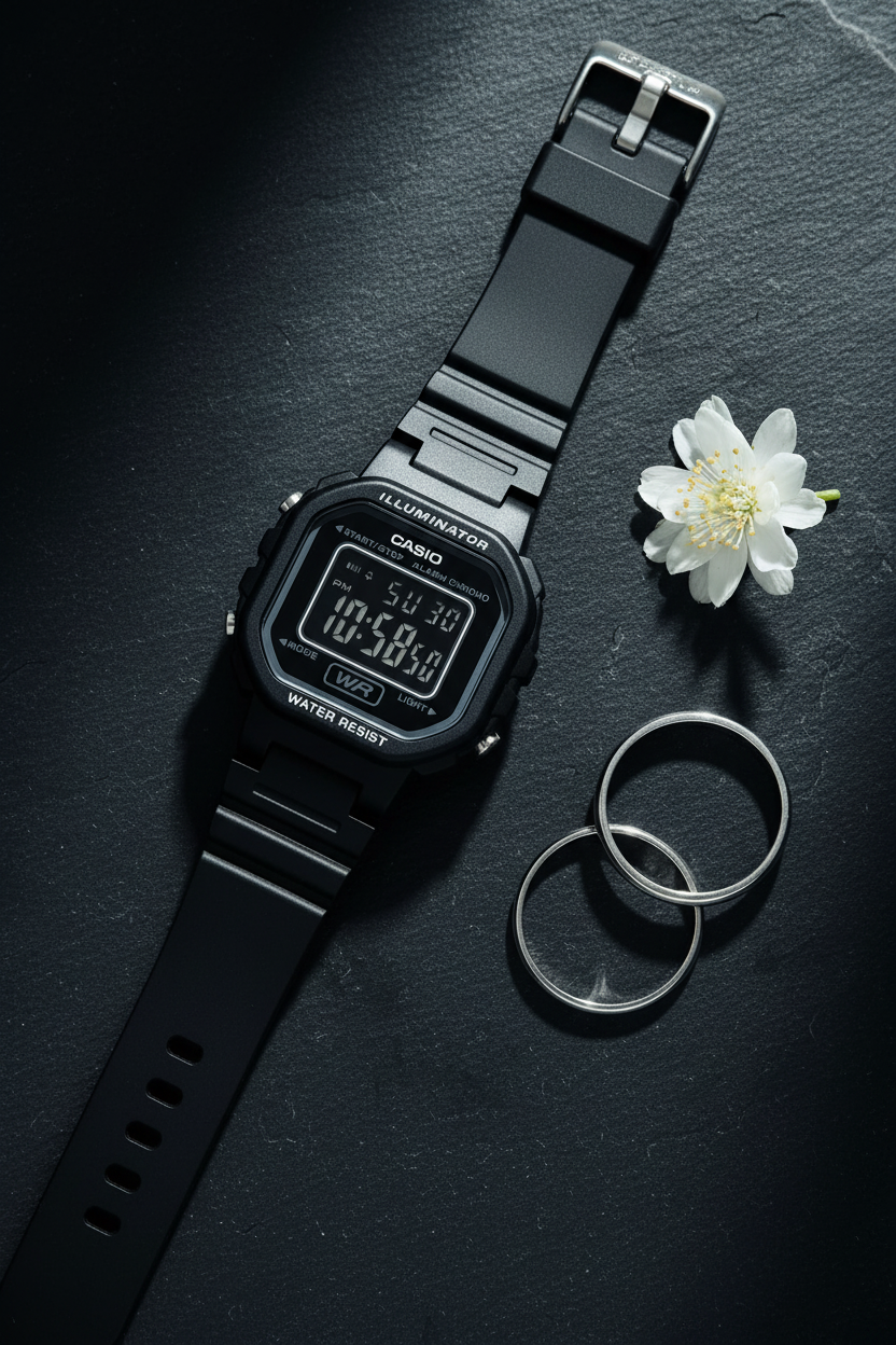 Reloj Casio LA-20WH-1B Negro