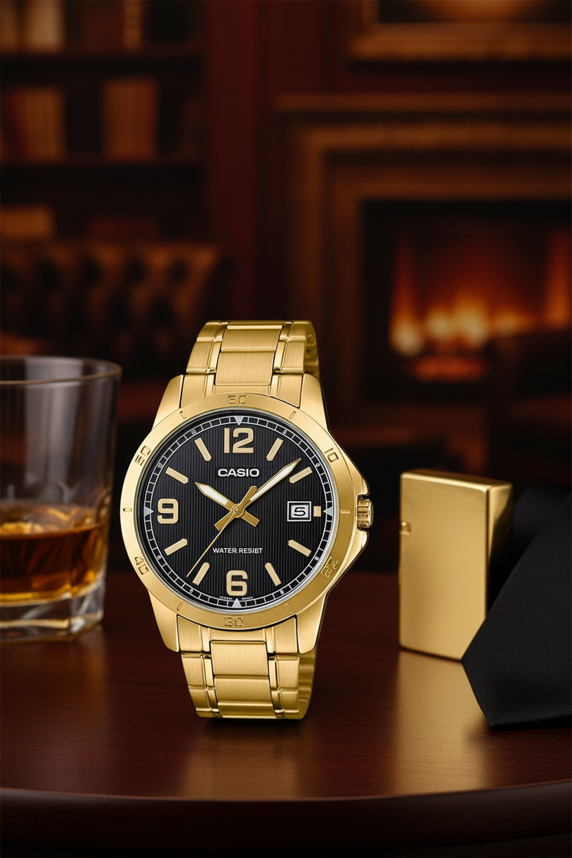 Reloj Casio MTP-V004G-1BU Negro