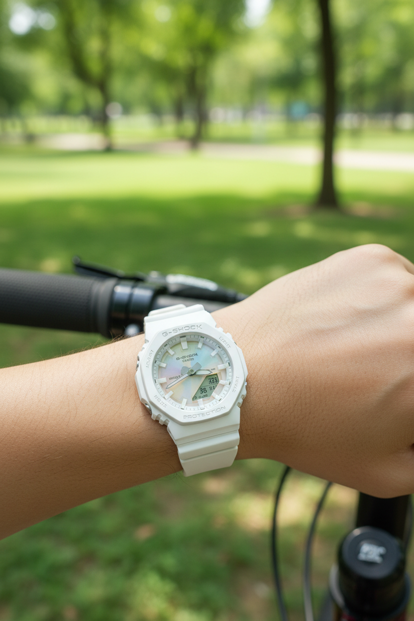 Reloj Casio G-Shock GMA-P2100PC-7A Blanco