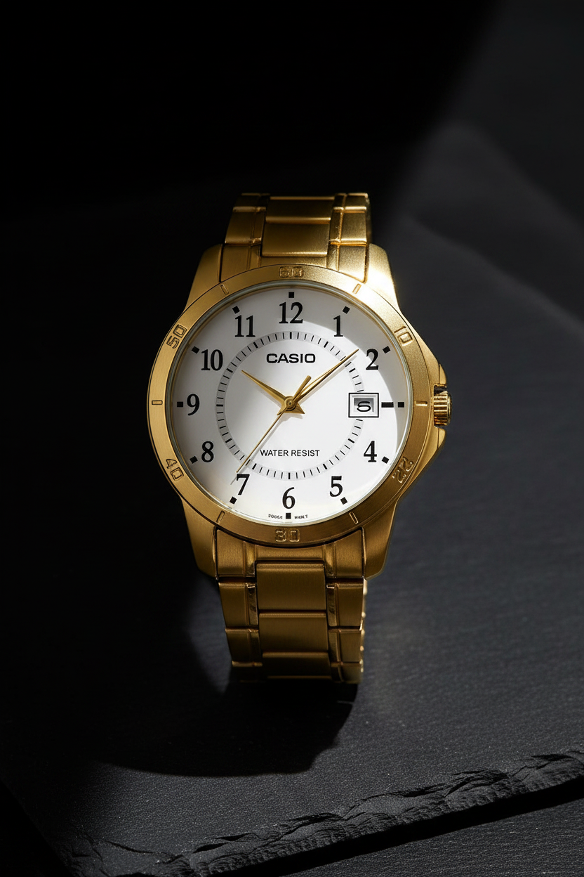 Reloj Casio MTP-V004G-7BU Blanco
