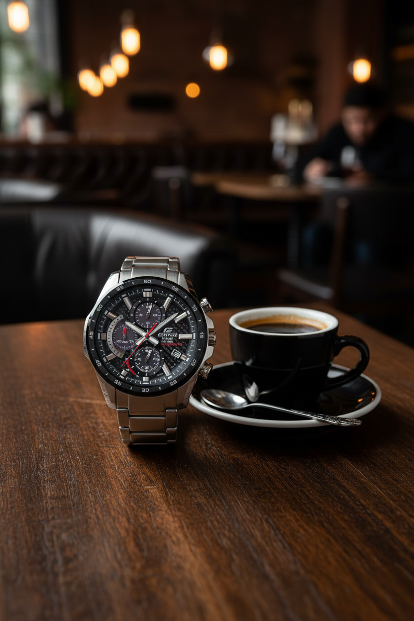 Reloj Casio Edifice EQS-900DB-1AVU Negro