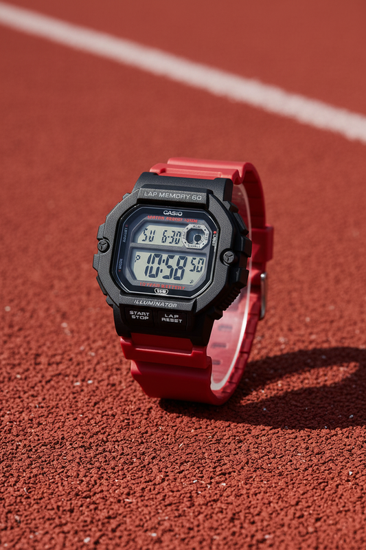 Reloj Casio WS-1400H-4AV Rojo