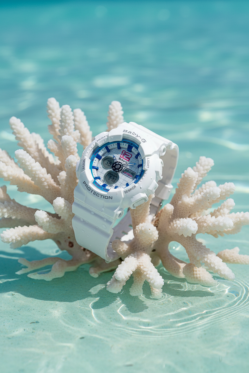 Reloj Casio Baby-G BA-120-7B Blanco