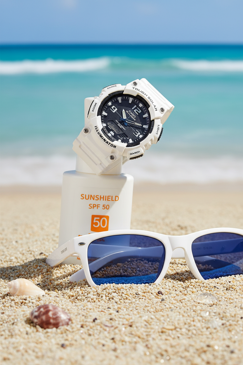 Reloj Casio AQ-S810WC-7AV Blanco