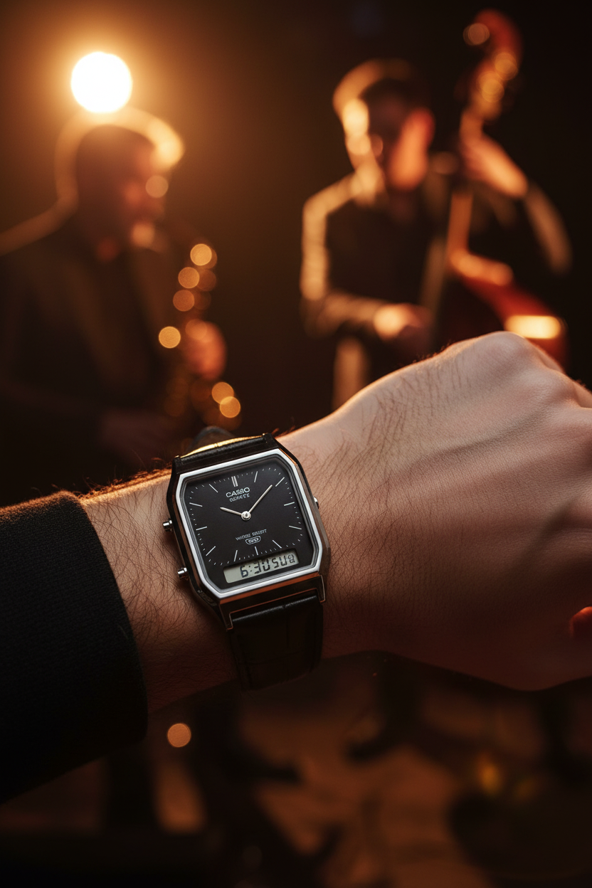 Reloj Casio Vintage AQ-230EL-1A Negro