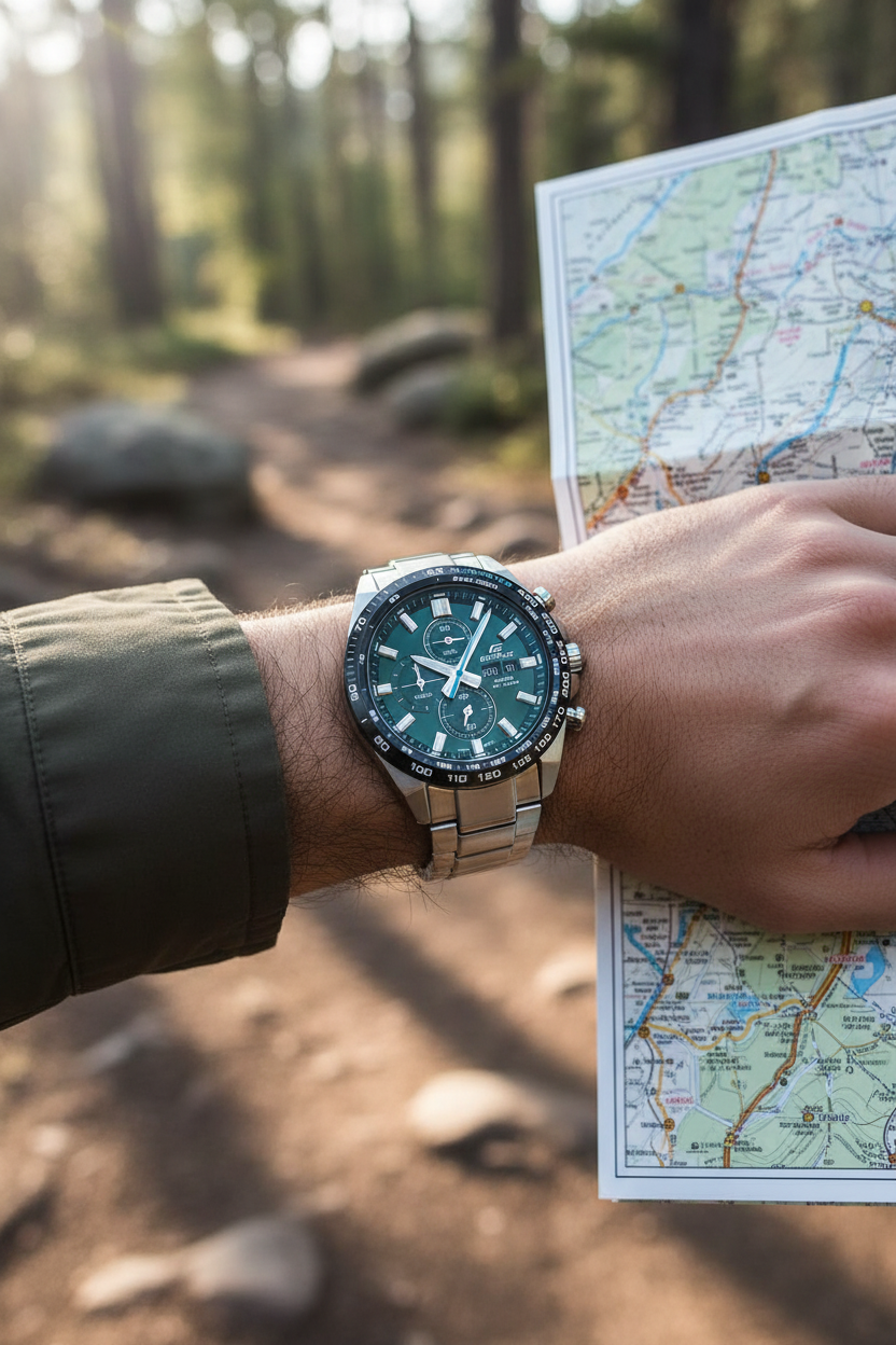 Reloj Casio Edifice EFR-574DB-3AVU Verde