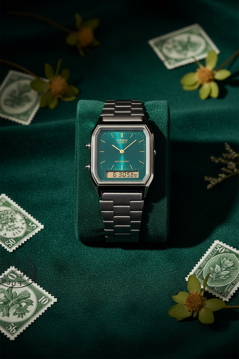 Reloj Casio Vintage AQ-230EGG-3A Verde