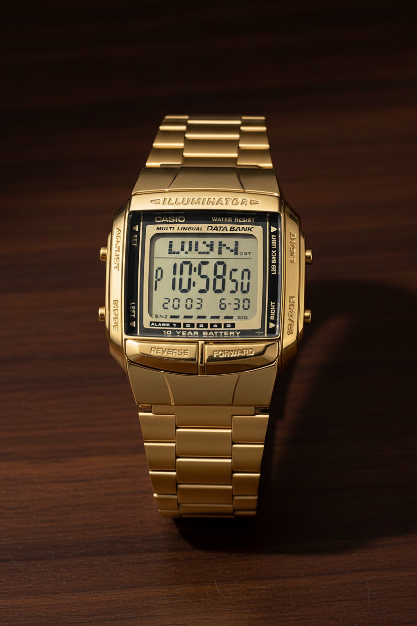 Reloj Casio Vintage DB-360G-9A Dorado