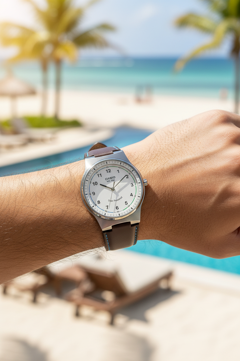 Reloj Casio MTP-RS105L-7BV Blanco
