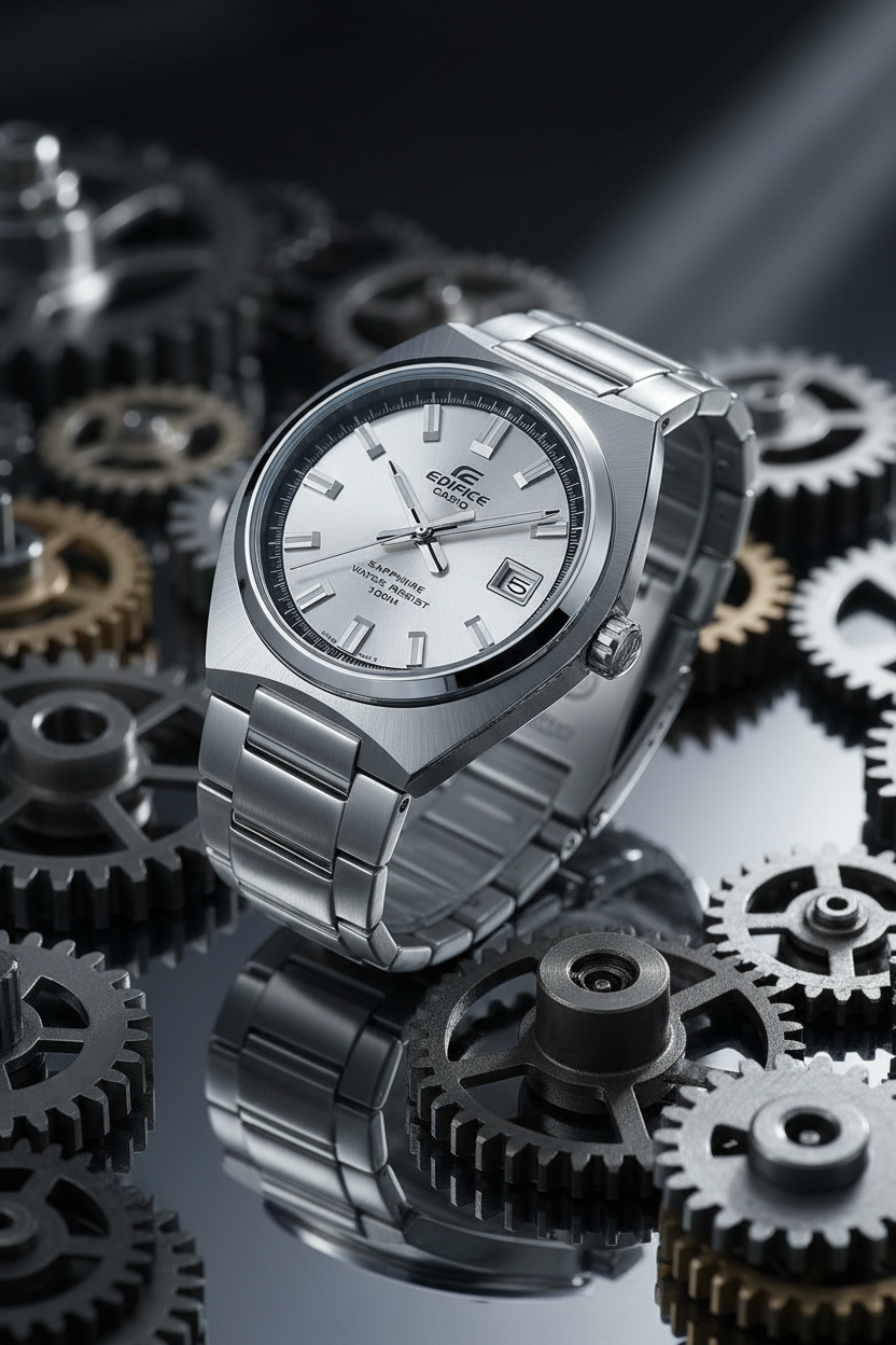 Reloj Casio Edifice EFB-109D-7AV Plateado