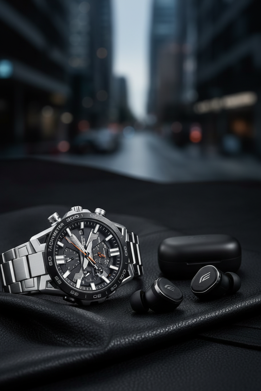 Reloj Casio Edifice EQB-2000DB-1A Negro