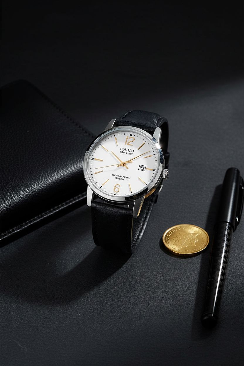 Reloj Casio MTS-110L-7AV Blanco