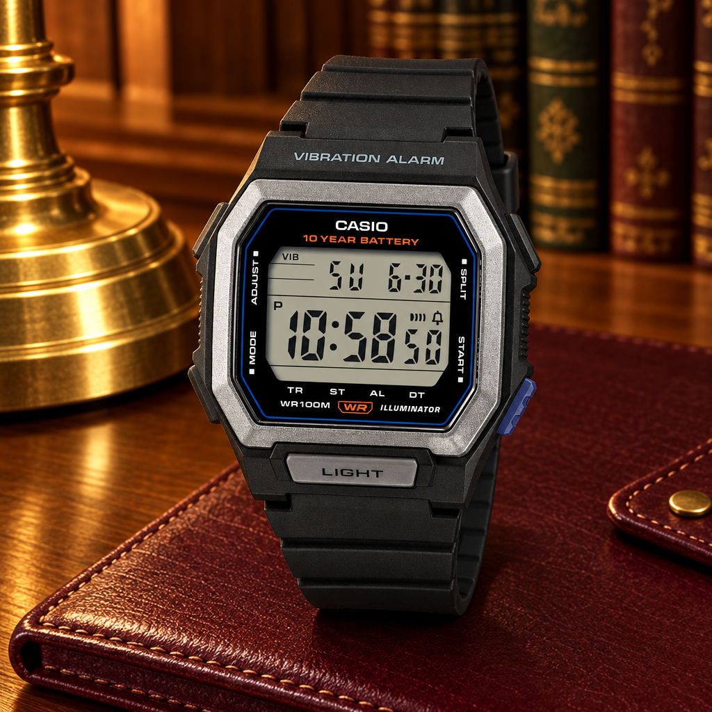 Reloj Casio W-738H-1AV Negro