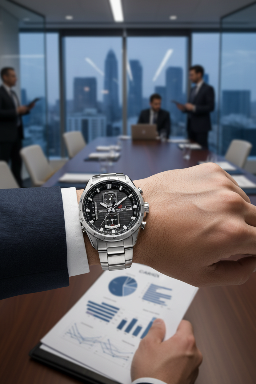 Reloj Casio Edifice EQW-A1110D-1A Negro