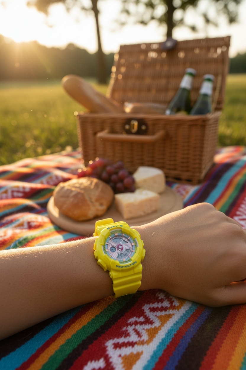 Reloj Casio Baby-G BA-110CA-9A Amarillo