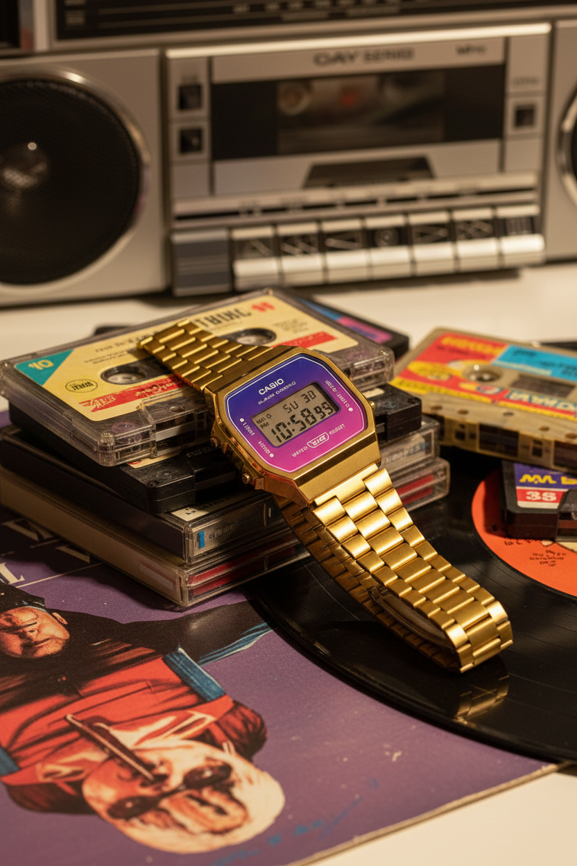 Reloj Casio Vintage A168WERG-2A Dorado