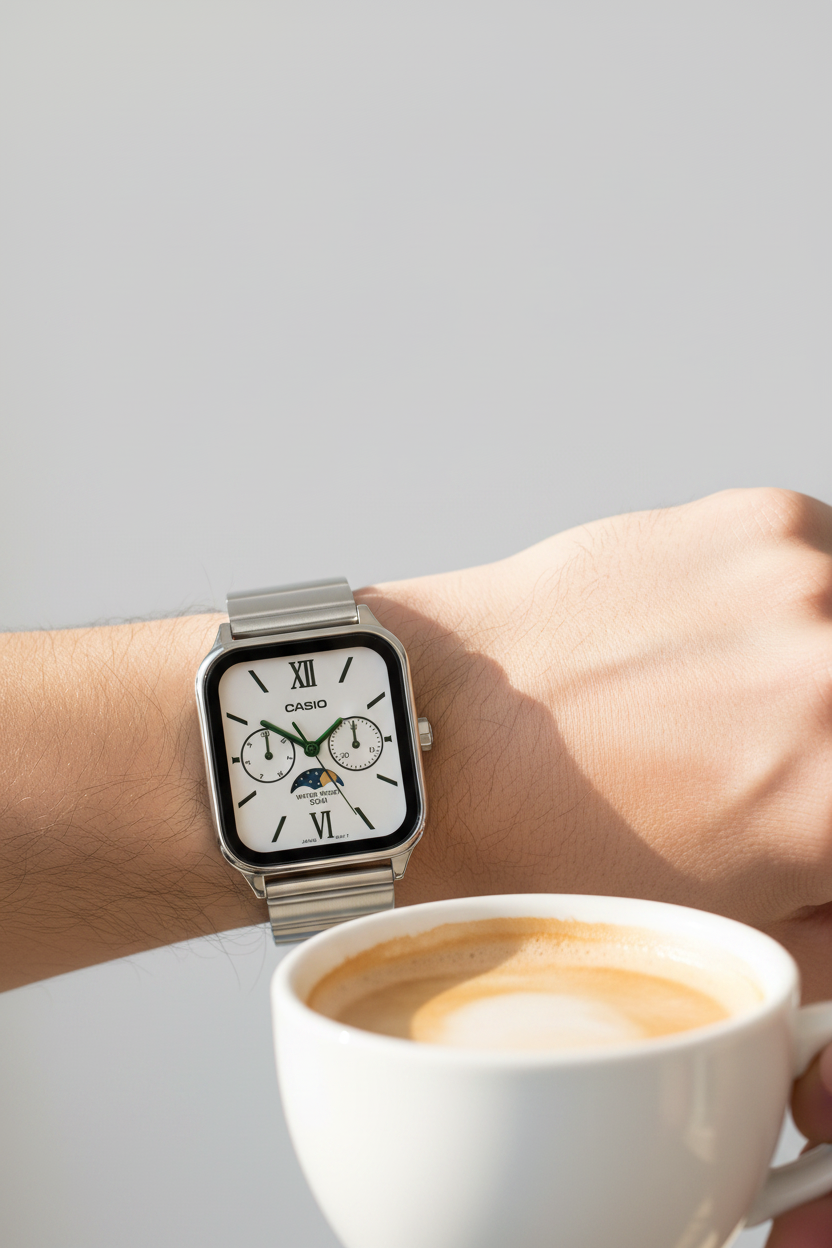Reloj Casio MTP-M305D-7A2V Blanco