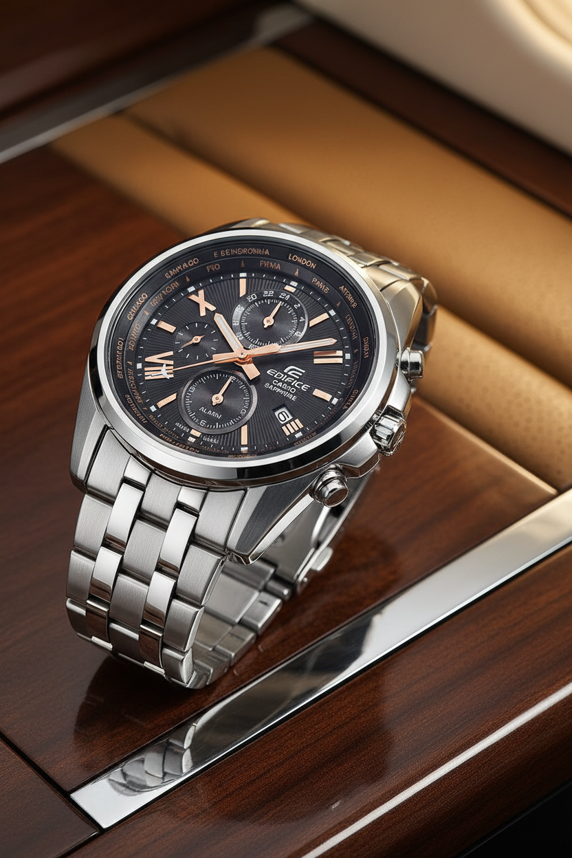 Reloj Casio Edifice EFB-301JD-1A Negro