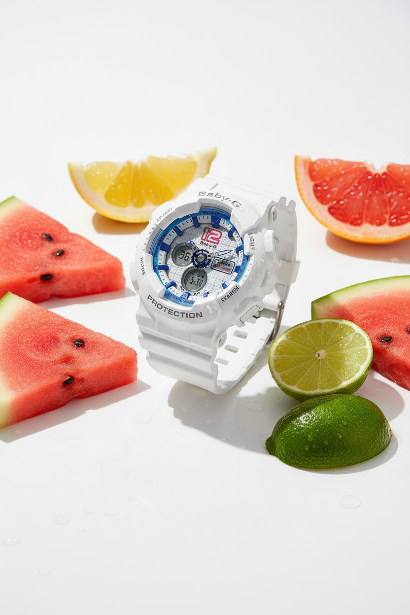 Reloj Casio Baby-G BA-120-7B Blanco