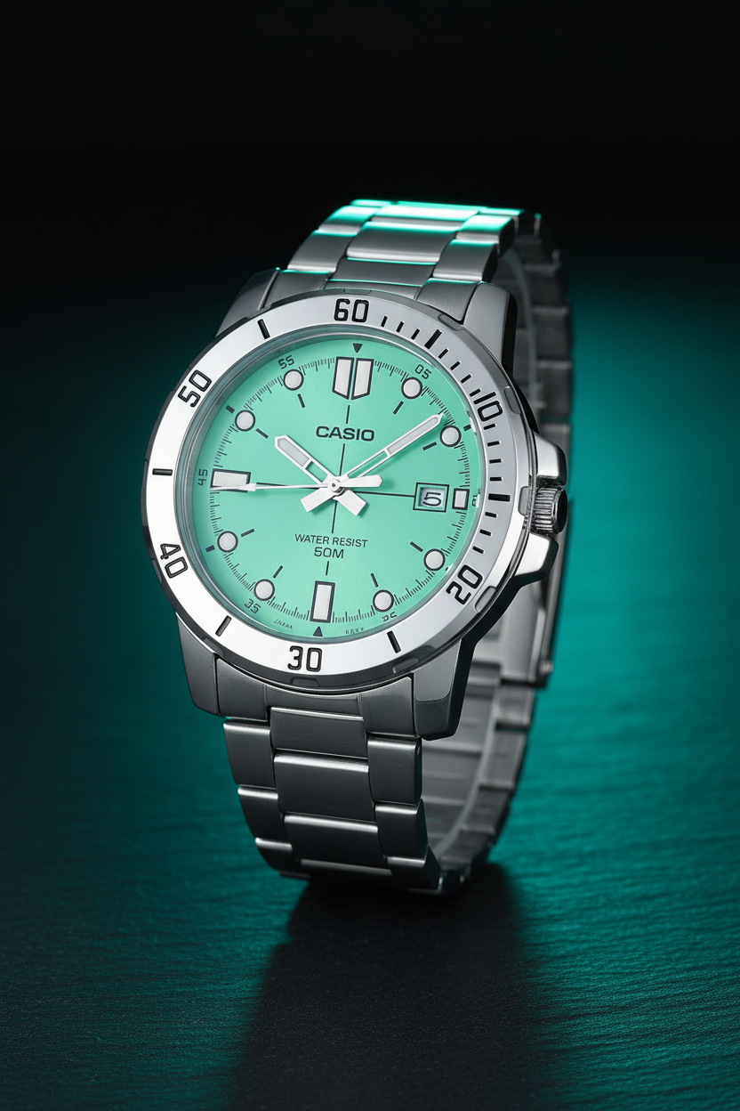 Reloj Casio MTP-VD01D-3E1VU Verde