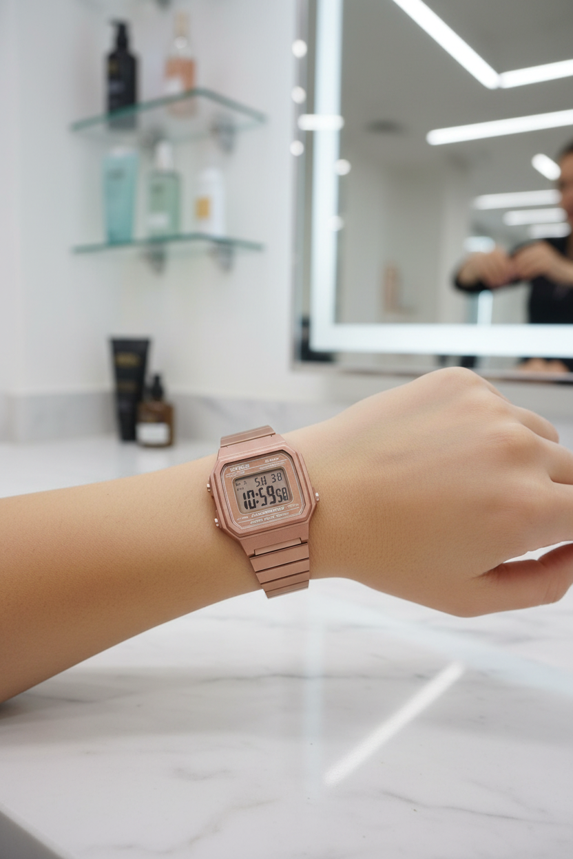 Reloj Casio Vintage B650WC-5A Rosado