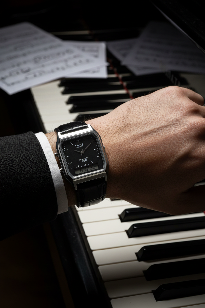 Reloj Casio Vintage AQ-230EL-1A Negro